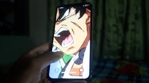 broly iphone x live wallpaper