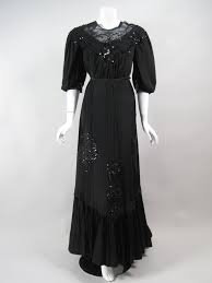 All The Pretty Dresses Black Edwardian Dinner Gown Historical Dresses Dinner Gowns Edwardian Fashion
