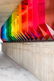 Liz West S First Permeant Installation Colour Transfer Redefines Paddington Bridge Urban Landscape Design Colour Architecture Mirror Installation