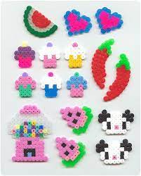 Small food perler bead patterns. Pin By Krystle Bell On Hama Beads Hama Beads Patterns Perler Bead Art Bead Crafts