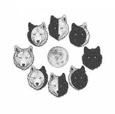 Trendy Tattoo Ideas Moon Wolf Ideas Animal Illustration Animal Drawings Wolf Art