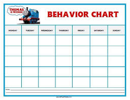 Free Printable Thomas Tank Engine Behavior Chart Behaviour