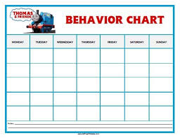 free printable thomas tank engine behavior chart behaviour