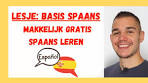 Lesje: Basis Spaans - ¿cómo estás? ¿Qué tal? buenos días ... - YouTube