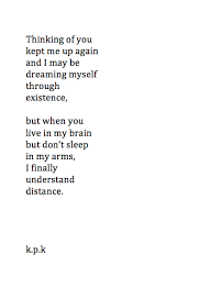 Distance Poems