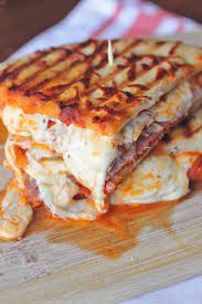 Pizza Panini Brown Sugar Panini Recipes Sandwiches Yummy Food