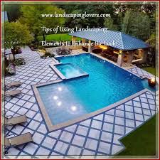 Is Landscaping Your New Found Hobby Landscaping Lovers Swimming Pools Backyard Backyard Pool Designs Backyard Pool Landscaping
