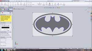 Convert Picture To Sketch Solidworks Youtube
