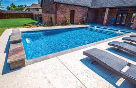 The actual installation of a vinyl liner pool is pretty quick. Fiberglass Pool Home Pool Installation Tasteful Space