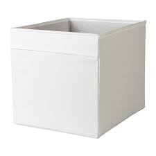 Drona Box White 33x38x33 Cm Ikea Ikea Storage Bins Ikea Storage Ikea