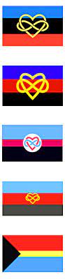 The rainbow flag is known worldwide as representing the lgbti community. Polyamory In The News The Polyamory Flag Is A Grim Confusing Failure Let S Do Better