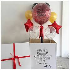 Díselo con globos es una caja con un globo el cual se elevará al abrir la caja, incluye tarjeta con mensaje. Pin De Cecy Wy En Globos Globos Personalizados Cajas De Regalo Sorpresa Sorpresas De Cumpleanos