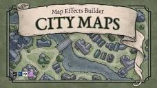City — Map Effects Video Tutorials for Fantasy Map Makers — Map ...