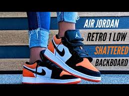 New nike air jordan 1 retro mid hyper royal blue black 2020 basketball mens sizetop rated seller. Got Em Air Jordan Retro 1 Low Shattered Backboard Gs Unboxing On Foot Youtube