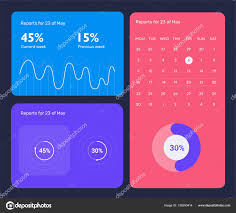 Minimalistic Infographic Template With Flat Design Daily