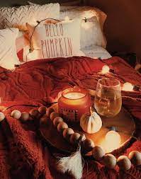 Pin By Sidney Lee On Fall Fall Halloween Decor Fall Bedroom Fall Halloween