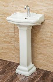 Bathroom pedestal sinks are a sleek and classic choice for powder rooms and full baths alike. Best Pedestal Sinks To Make A Bathroom Visually Pleasing In 2021