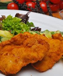 Gefulltes Munchner Schnitzel Rezepte Spargelsalat Schnitzel