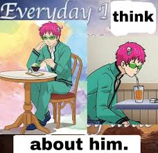 Saiki K Is Therapy And It S Working Saiki Anime Memes Bad Memes