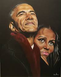 African Mothers" an Acrylic painting by Larry D. Alexander