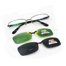 Mens Magnetic Polarized Clip On Sunglasses Retro Business Glasses Frame Classic Ebay Clip On Sunglasses Retro Sunglasses Vintage Eyeglasses Frames