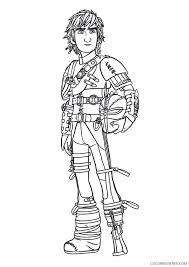 Five years after the dragons and vikings are united, astrid, stormfly and the rest of the gang are mainly concerned with dragon during one of these adventures the inseparable duo discovers a mysterious ice cave where hundreds of wild dragons live, and a mysterious dragon. How To Train Your Dragon 2 Coloring Pages Hiccup Coloring4free Coloring4free Com