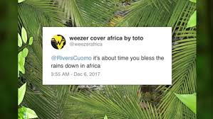 Weezer's fan-driven cover of 1980s Toto hit Africa goes viral | CBC Radio