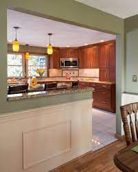 58 Awesome Half Wall Kitchen Designs Ideas Kitchen Remodel Small Professional Kitchen Design Half Wall Kitchen
