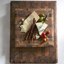 I've contacted a few companies that sell oak endgrain cutting i use white oak for my end grain cutting boards. Williams Sonoma End Grain Cutting Board Acacia Williams Sonoma