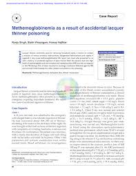 If you prefer, you can run the engine at about 2500 rpms for about 30 minutes to allow the cleaner to run through the converter. Pdf Methemoglobinemia As A Result Of Accidental Lacquer Thinner Poisoning