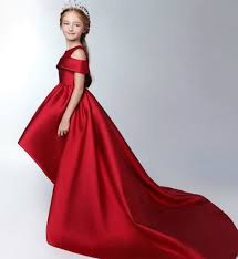 Elegant High Low Gown Girls Fancy Dresses Girls High Low Dress Little Girl Dresses
