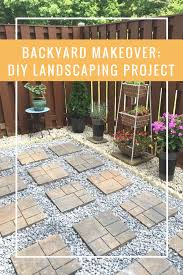 Backyard Makeover Diy Landscaping Project Diy Landscaping Landscape Projects Backyard Makeover