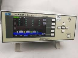 Pz1032p Temperature Data Logger Curve And Column Chart