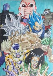 Tournament Of Power Personajes De Dragon Ball Personajes De Goku Dibujos De Dragon