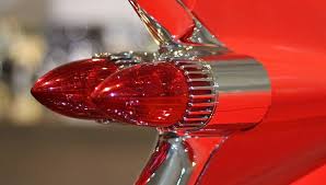 Image result for San Mateo Red 1969 Cadillac
