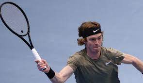 This racquet is painted to look like the wilson burn 100s. Rublev Reaches Fifth Final Of 2020 As Anderson Retires Injured