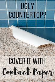 My home was a mecca of ugly and strangely colored laminate countertops; Countertop Contact Paper 2 Years Later The Handyman S Daughter
