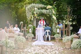Patrick And Tacia S Baguio Wedding Garden Weddings Ceremony Garden Wedding Reception Wedding Ceremony Venues