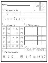 Number Practice 1 20 By Miss Kindergarten Love Teachers Pay Teachers In 2020 Love Teacher Writing Practice Alphabet Practice