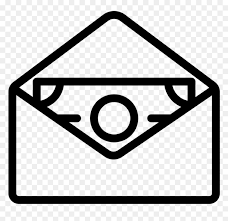 Its size is 3.59 mb and you can easily and free download it from this link: Money Transparent Background Clipart Black And White Money Envelope Vector Hd Png Download Vhv