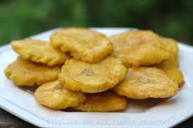 Though traditional puerto rican cuisine may favor fatty cuts of pork with the skin on, lean cuts like pork loin are just as delicious with the intense garlic rub in this recipe. Puerto Rican Plantain Tostones Recipe Food Com