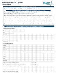 Forms for applying for tax exemption with the texas comptroller of public accounts. Oman Bupa Reimbursement Form Fill Online Printable Fillable Blank Pdffiller