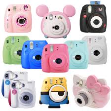 This will be a great news for hello kitty fans because they are going to love this design. Fujifilm Instax Mini 9 Film Camera Fuji Instant 7s 8 Tsum Tsum Minion Hello Kitty Instax Mini Series Camera 10 Designs Available Film Aliexpress