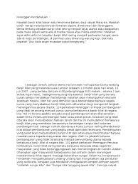 Antara aku, ayah, dan hujan. Karangan Banjir