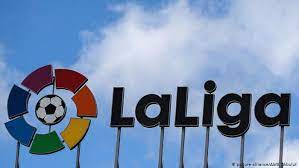 La liga spanish football soccer close up to their logo on a jersey. Spanish Football Players Arrested In Liga Match Fixing Scandal Sports German Football And Major International Sports News Dw 28 05 2019