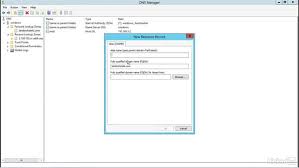 With a cname record, you can use a subdomain as an alias for another domain. Windows Server 2012 Adding A Mx And Cname Records