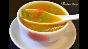 Stir in the vegetables and saute for a short time to bring out the flavors. Spicy Mutton Soup Recipe Protein Rich Mutton Clear Soup Restaurant Style Youtube