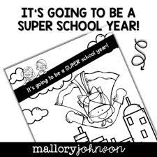 Free printable superheroes coloring pages. Free Superhero Coloring Pages For Beginning Of School By Mallory Johnson