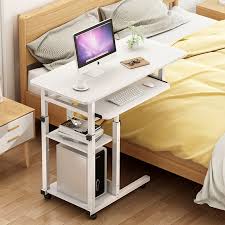 Bedroom organization diy bedroom green bed design modern bedside table simple bedroom bed in closet upolstered bed closet bedroom side table. Bedside Table Bedroom Simple Bed Computer Lazy Table Home Simple Bedroom Removable Lifting Wooden Shopee Malaysia