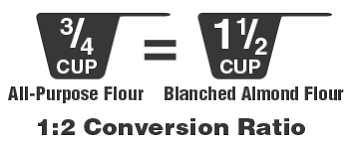 Almond Flour Conversion Chart Almond Flour Baking With